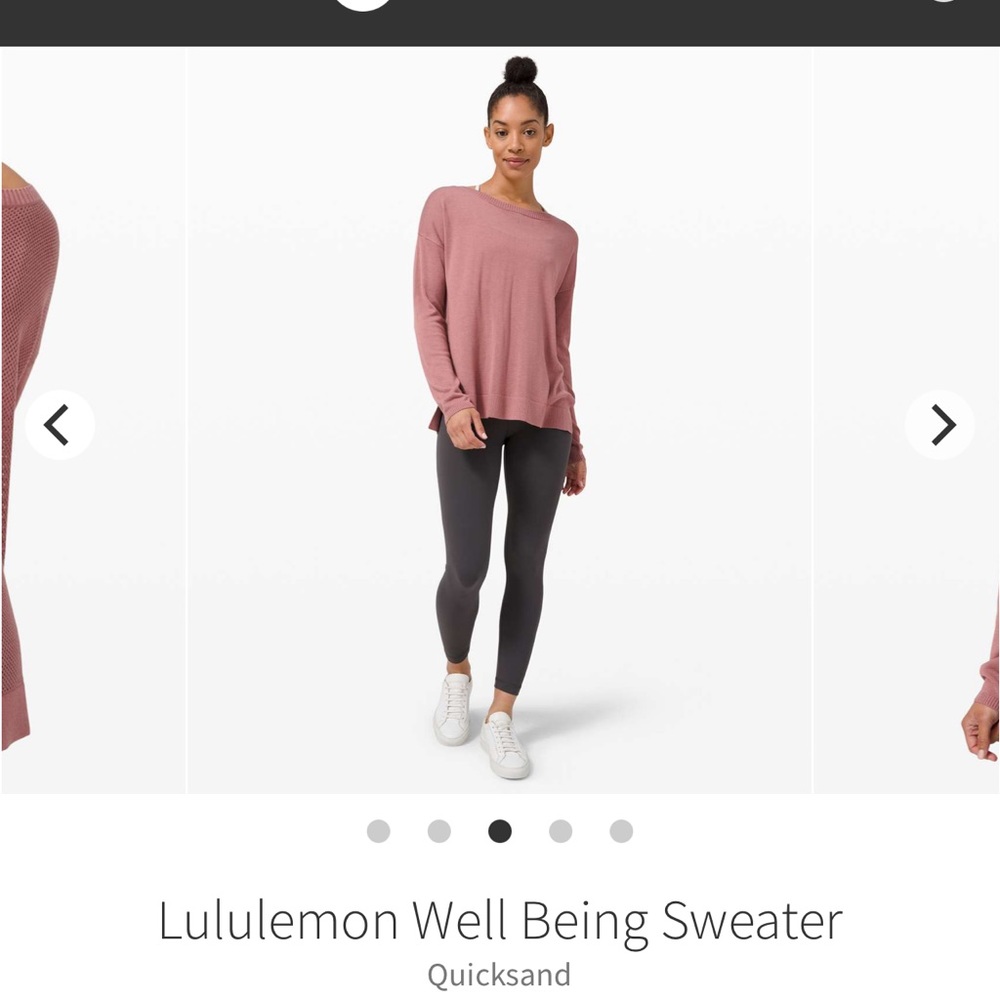 Lululemon Well Being Sweater